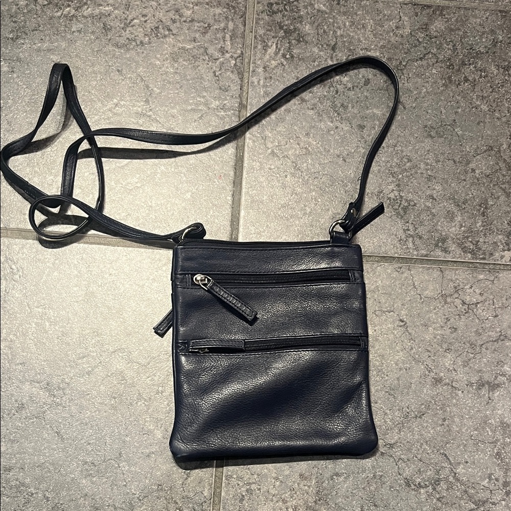 Chic Navy Crossbody Bag